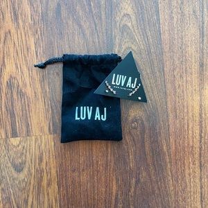 Luv Aj Rose Gold Earrings Set